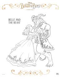 Free Printable Beauty And The Beast Coloring Sheets From The Live Action Mov Beauty And The Beast Movie Beauty And The Beast Party Disney Beauty And The Beast