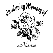 In Loving Memory Laptop Car Truck Vinyl Decal Window Sticker Pv362 Car Decals Vinyl In Loving Memory Tattoos Loving Memory Car Decals