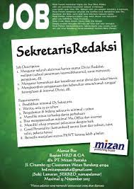 Informasi karir ini dibuat untuk lulusan baru yang belum memiliki pekerjaan. Hrd Ga Mizan Pustaka Hrdmizan Twitter