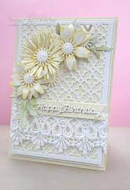 The card making magic range is extending yet again and these time we are adding some beautiful decorative elements to the collection.everything is available. Flowers Ribbons And Pearls Tuesday Tutorial Quatrefoil Trellis Card Makin Cards Handmade Card Making Simple Cards