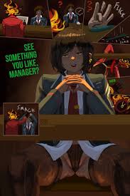 Rule 34 Dev - dante_(limbus_company) dark-skinned_female dark_skin  dudeunderscore female flashing legs_apart limbus_company no_pants outis_(limbus_company)  panties project_moon spread_legs text thighhighs under_the_table|13162899680