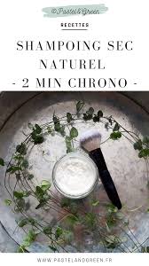 Mon Shampoing Sec Fait Maison En Moins De 5 Min Pastel Green En 2020 Shampoing Cheveux Plats Cheveux Gras Shampoing
