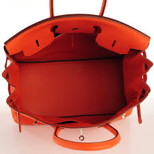 HERMES Togo Birkin 35 Feu Orange 122581