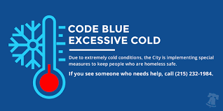 Weather Code Blue