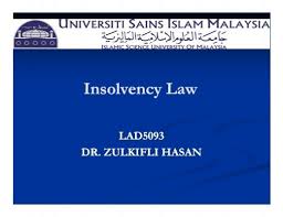 In malaysia, bankruptcy proceedings are limited to personal bankruptcy. Winding Up And Bankruptcy
