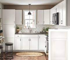 Lowes white shaker pantry cabinet Shop In Stock Kitchen Cabinets At Lowe S