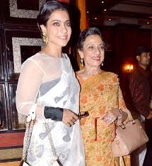 Bollywood actress kajol (r) consoles her mother tanuja as her father shomu mukherjee's body is taken for funeral prayers in mumbai on thursday, april 10, 2008. Kajol Expresses Love For Mom Craves Approval Movies News