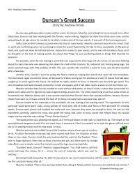 You will read a passage. Sixth Grade Reading Comprehension Worksheets