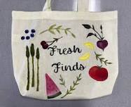 Farmers Market Canvas Tote Bag Paint & Sip Event