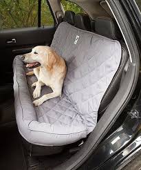 Gray No Slip Bolster Seat Protector Dog Seat Covers Seat Protector Dog Car Seat Cover