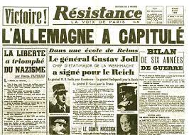 Daniel morin est en forme ce matin. 8 Mai 1945 La Capitulation Allemande