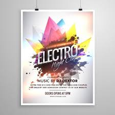 Download Night Club Music Party Poster For Free Music Party Party Poster Vector Free