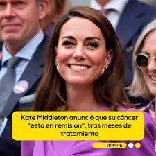 👑 Kate Middleton, la princesa de Gales, anunció que su cáncer "está en  remisión", después de haber visitado junto con su esposo, el príncipe  William, el hospital oncológico de Londres donde fue