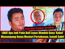 Turut terkena kritikan dan kecaman ialah anak kepada menteri kanan (pertahanan), datuk seri ismail sabri yaakob, iaitu dafi. Video Dafi