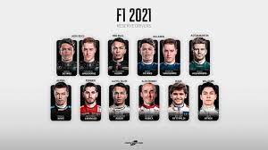 Click on the links to see full biographies, profiles and career stats. F1 2021 Reserve Drivers Formula1