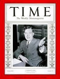TIME Magazine Cover: Senator Huey P. Long - Apr. 1, 1935 - Huey P. Long -  Congress - Senators - Politics - Louisiana