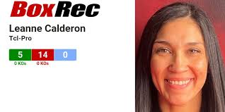 BoxRec: Leanne Calderon