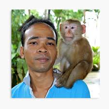 Monkey Trainer" Photographic Print for Sale by styles