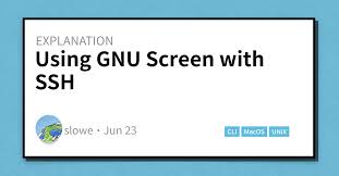 Image result for gnu screen