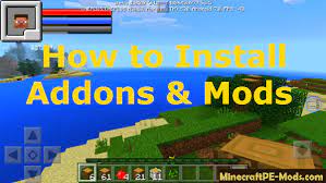 Instala todos los archivos del mod. How To Install Minecraft Pe Addons Mods For Android Mcpe