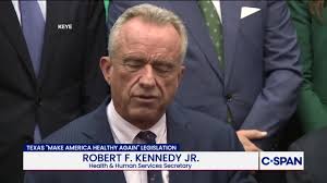 This is why having someone qualified running the DHHS matters. Instead the  man in charge is claiming to be able to assess children's health by walking  through an airport because it's super