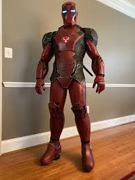 This project consits of two cardboard parts that you wear on your arm. Iron Man Deadpool Iron Deadpool Album On Imgur