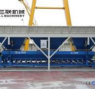 Pl1600-3 Concrete Batching Machine Automatic Weighing of High-Precision  Three-Point Brick Batcher Hot Sale
