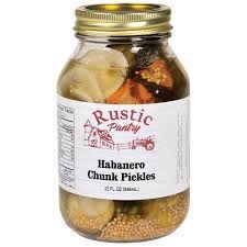 Since these are a quick pickle rather than a preserved. Rustic Pantry 32 Oz Habanero Pickle Chunks 10010 Blain S Farm Fleet