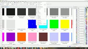 How To Use Coreldraw To Build A Color Swatch Chart
