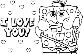 Printable Spongebob Coloring Pages Ideas Free Coloring Sheets Printable Valentines Coloring Pages Coloring Pages For Teenagers Valentine Coloring Sheets