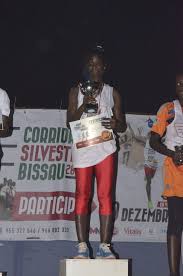 She competed in the marathon race at the 2007 world championships, without finishing, and then in the 1500 metres at the 2008 olympic games, finishing eleventh in the heats and 33rd overall. Edicao 2017 Mussa Djau Vence Corrida De Sao Silvestre Bissau