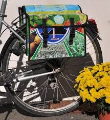 Sac Sacoche Velo Double En Bache Recyclee Sacoche Velo Sacoche Bandouliere Homme Sacoches