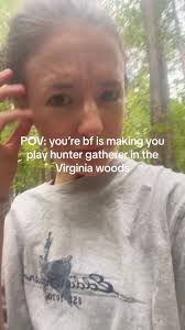 Scary #huntergatherer #woods #virginia