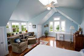 The plush brown headboard is a nice addition to this king size bed. 10 Considerations For The Bedroom Addition Of Your Dreams