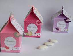 Commande Reservee 20 Boites A Dragees Nichoir Oiseau Liberty Etsy Boite Dragees Rose En Papier Dragees