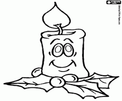 Ausmalbilder Weihnachten Kerzen Malvorlagen