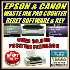 Signaler commenter la réponse de mol. Epson Canon Imprimante Reinitialisez Le Compteur De Tampon Encreur Telecharger Ebay