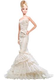 Barbie Wears All The Best Designer Wedding Dresses Barbie Wedding Dress Barbie Bride Barbie Wedding