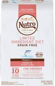 We offer pet care tips to help choosing dog food ingredients. Nutro Limited Ingredient Diet Grain Free Adult Salmon Lentils Recipe Dry Dog Food 22 Lb Bag Chewy Com