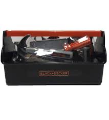 Black And Decker Tool Boxes Black And Decker Jr Handy Tool Box Kids Pretend Play Construction Tools Set Ebay Toddler Accessories Toy Tools Tool Box