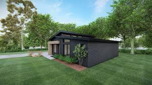 However, you can also frame the roof so that one side of the frame is bigger than the other sides, giving the slant. Hp 923166 1 3 Small Modern House Plan With Slanted Roofs