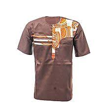 Chemise pagne homme décontractée 100% coton. Chemise Tradi Moderne Manche Courte Manche Courte Marron African Dresses Men African Men Fashion Fashion Suits For Men