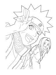 Naruto E Sakura Disegni Da Colorare Disegni Da Colorare E Stampare