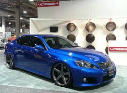 Blue Lexus Is F On Vossen Wheels My Personal Favorite Doug Lexus Cars Lexus Isf Lexus
