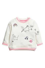 jumper natural white unicorn kids h m 1 svetsortler cocuk kiyafetleri cocuk giyim