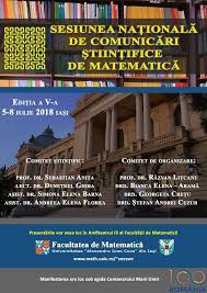 Universitatea „alexandru ioan cuza din iași a înregistrat un număr de 17.454 de înscrieri la sesiunea de admitere din luna iulie 2020, cu 1870 mai multe față de sesiunea de admitere din luna iulie a anului. Facultatea De MatematicÄ Din Iasi AnunÈÄ EdiÈia A V A A Sesiunii NaÈionale De ComunicÄri ÈtiinÈifice De MatematicÄ Facultatea De MatematicÄ Èi InformaticÄ