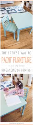 The Easiest Way To Paint Furniture No Sanding Or Priming Spray Paint Furniture Without Sanding Painting Furniture Diy Painting Wood Furniture