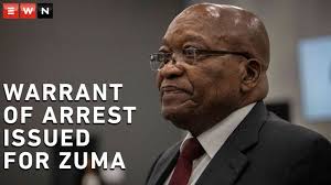 Cele was mandated by the constitutional court to ensure zuma is taken into custody by the end of wednesday to begin serving his 15 month jail sentence for contempt of court. Warrant Of Arrest Issued For Jacob Zuma Youtube