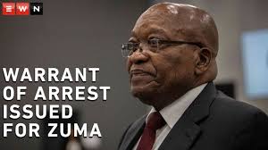 Cele was mandated by the constitutional court to ensure zuma is taken into custody by the end of wednesday to begin serving his 15 month jail sentence for contempt of court. Warrant Of Arrest Issued For Jacob Zuma Youtube