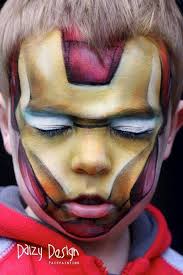 Iron Man Makeup Pesquisa Google Schminken Superhelden Grime